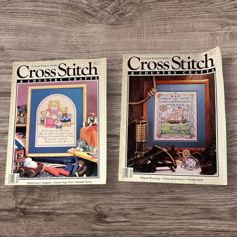 Cross Stitch Lot of 2 Magazines