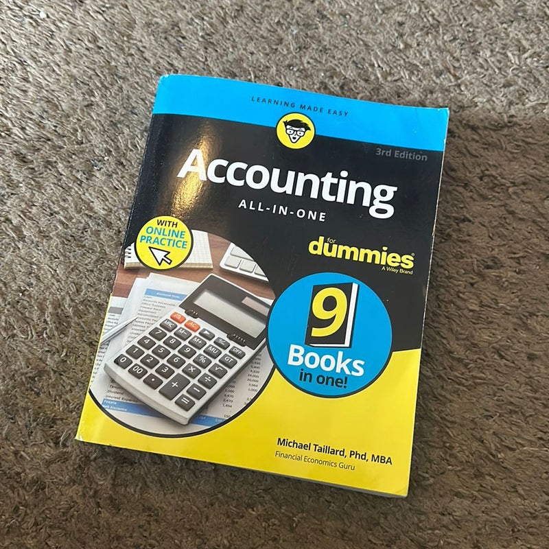 Accounting All-In-One for Dummies (+ Videos and Quizzes Online)