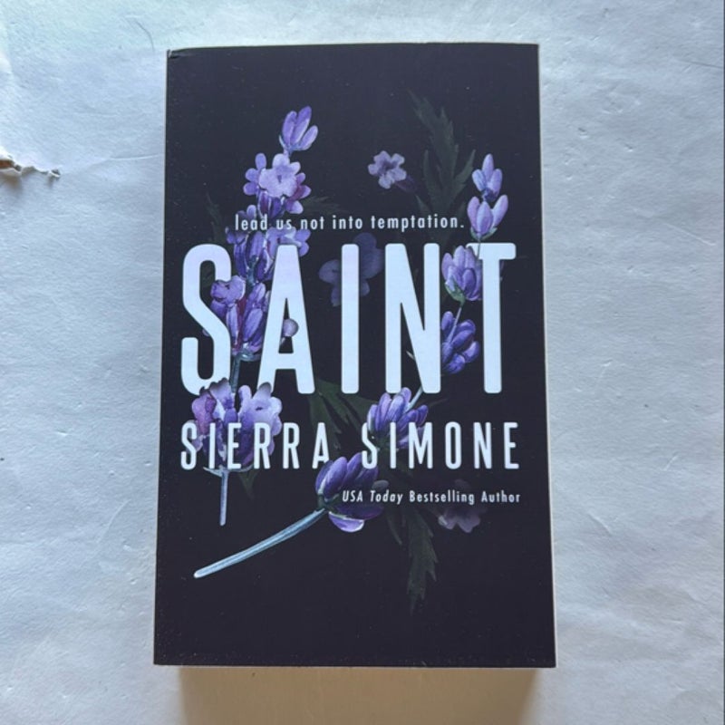 Saint - signed bookplate