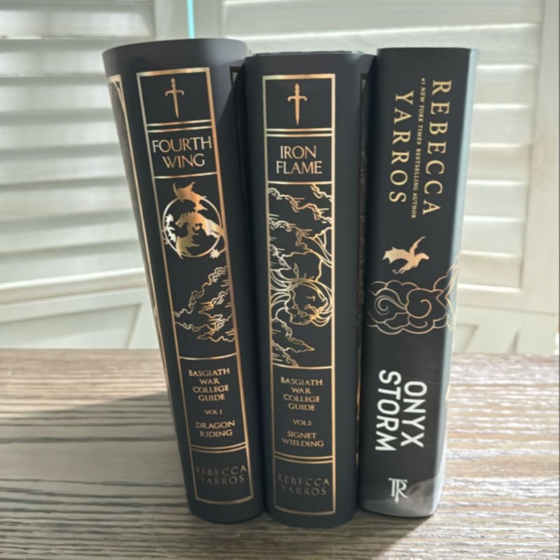 Fourth Wing 3 book set