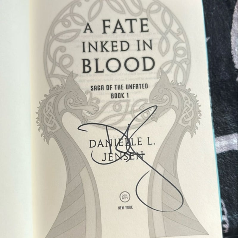 A Fate Inked in Blood  (signed)