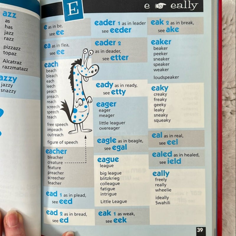 The Scholastic Rhyming Dictionary