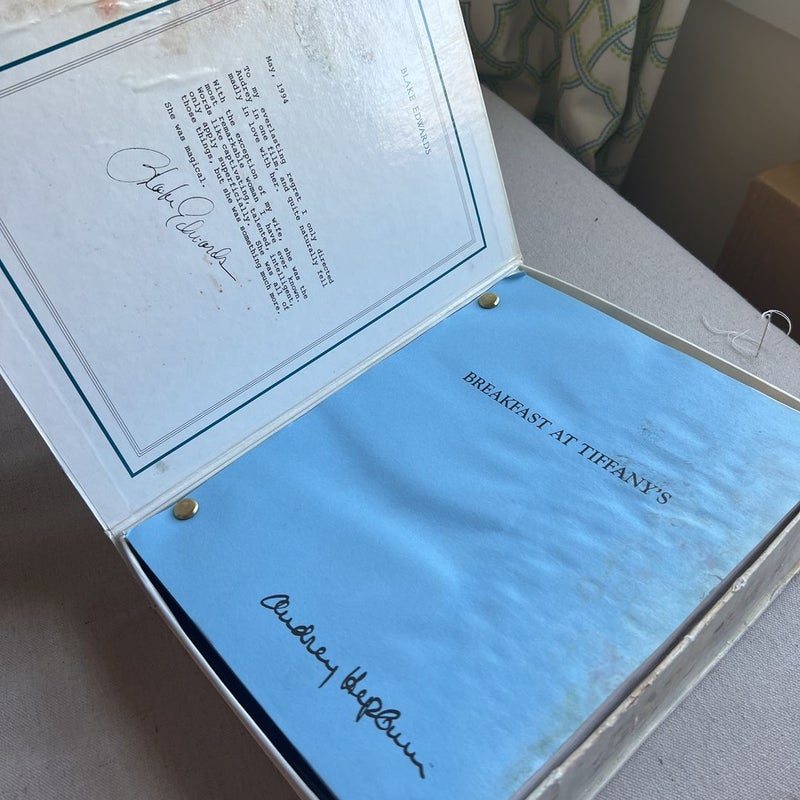 Breakfast at Tiffany’s Collector’s Edition Script and VHS