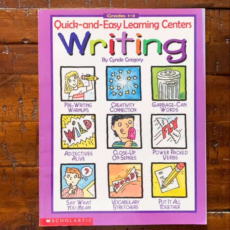 Quick and Easy Learning Centers Writing