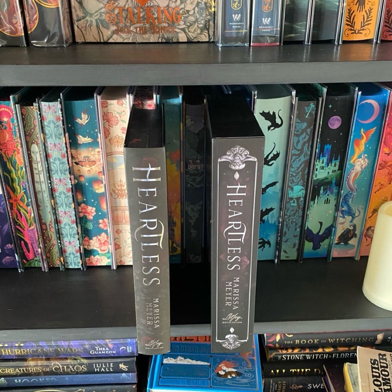 Litjoy Crate Signed & Special Edition of Heartless by Marissa Meyer