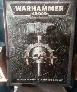 Warhammer 40k 2004 hardcover Rulebook Gamesworkshop