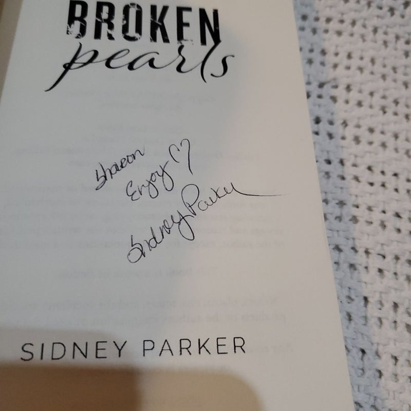 Broken Pearls-Signed Copy