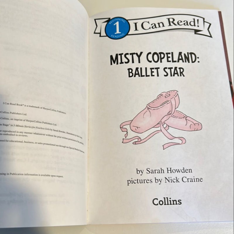 I Can Read Fearless Girls #2: Misty Copeland