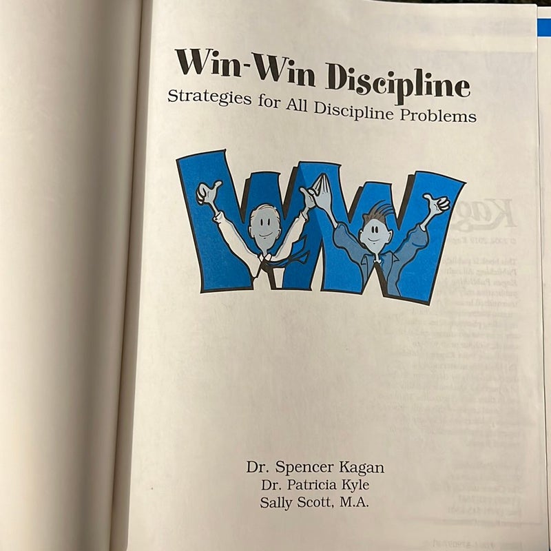 strategies for all discipline problems Win Win Discipline strategies for all discipline problems