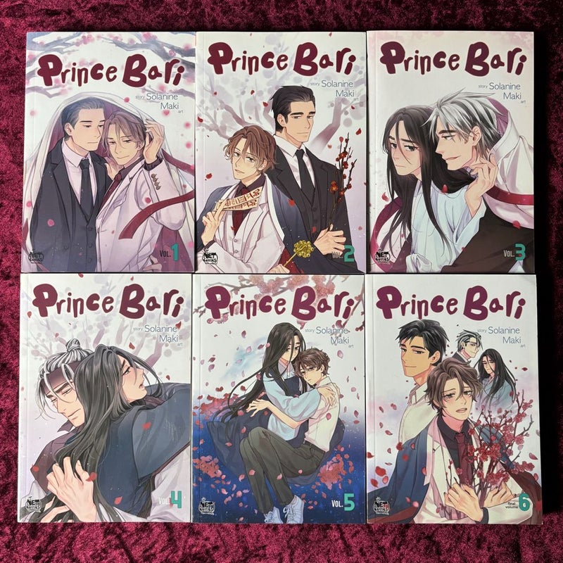 Prince Bari Volume 1-6 Complete series