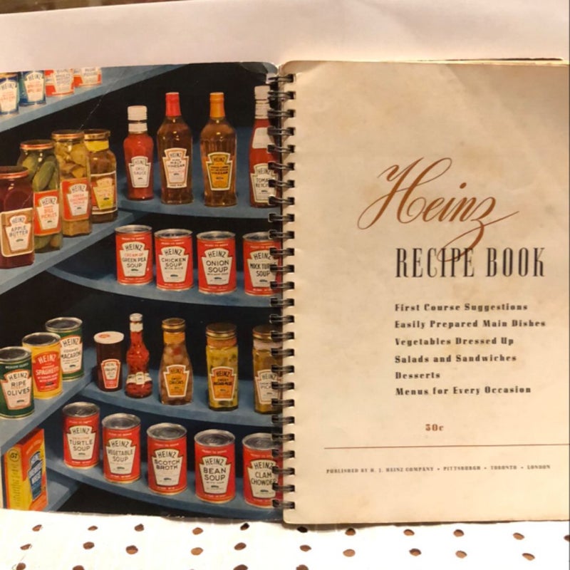 Heinz Recipe Book