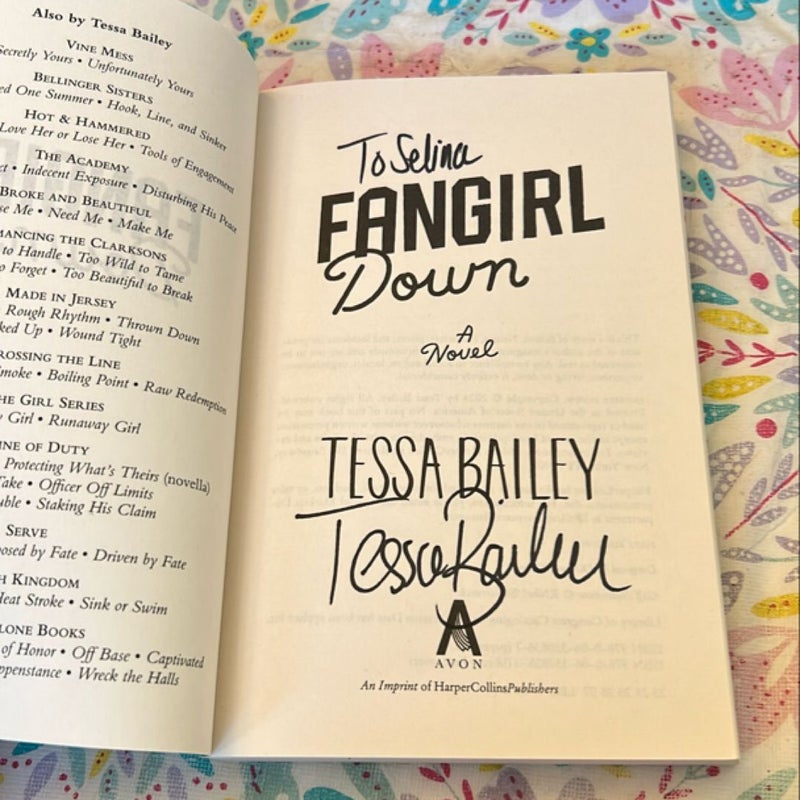 Fangirl Down *signed*