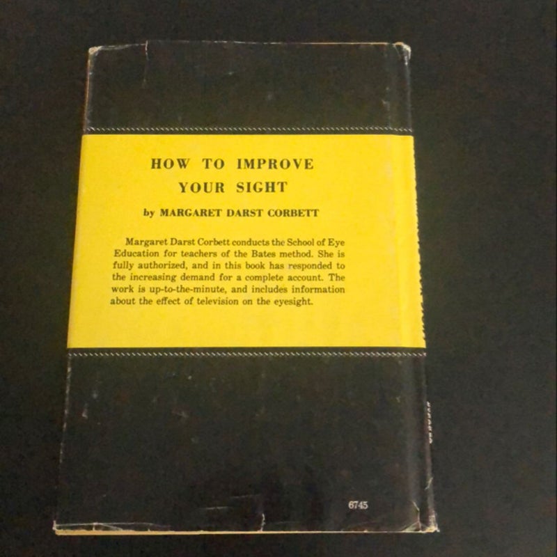 How to Improve your Sight