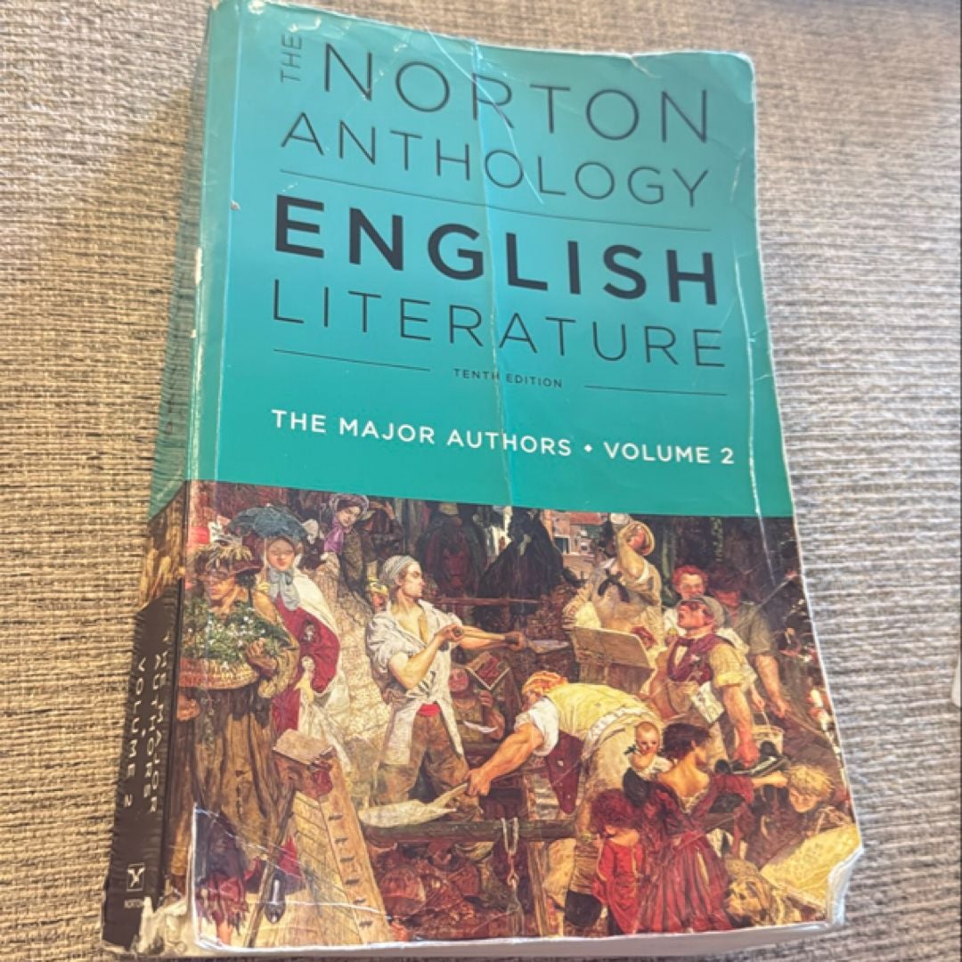 Norton Anthology of English Literature: the Major Authors, 10th Edition (Volume B)