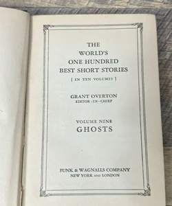 The World’s One Hundred Best Short Stories