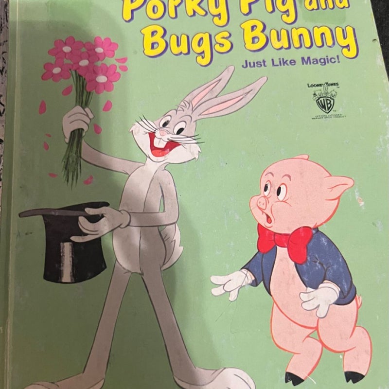 Porky pig and bugs bunny just like magic