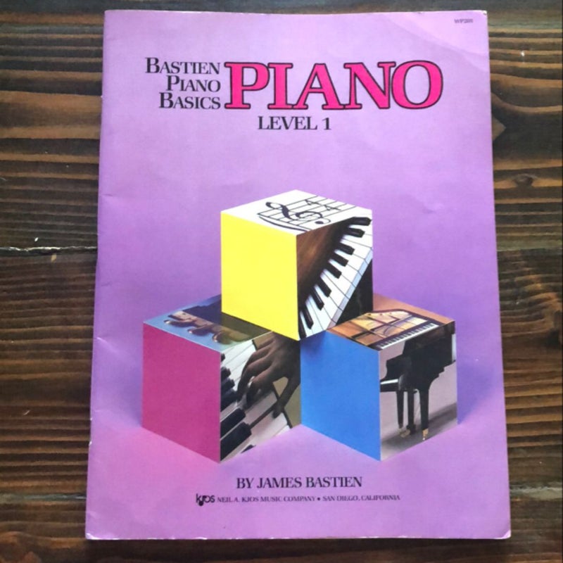 Bastien Piano Basics Level 1 Bundle