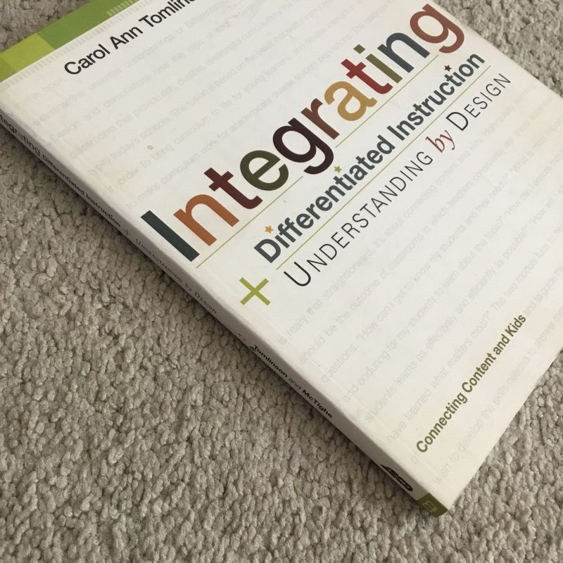 Integrating Differentiated Instruction and Understanding by Design