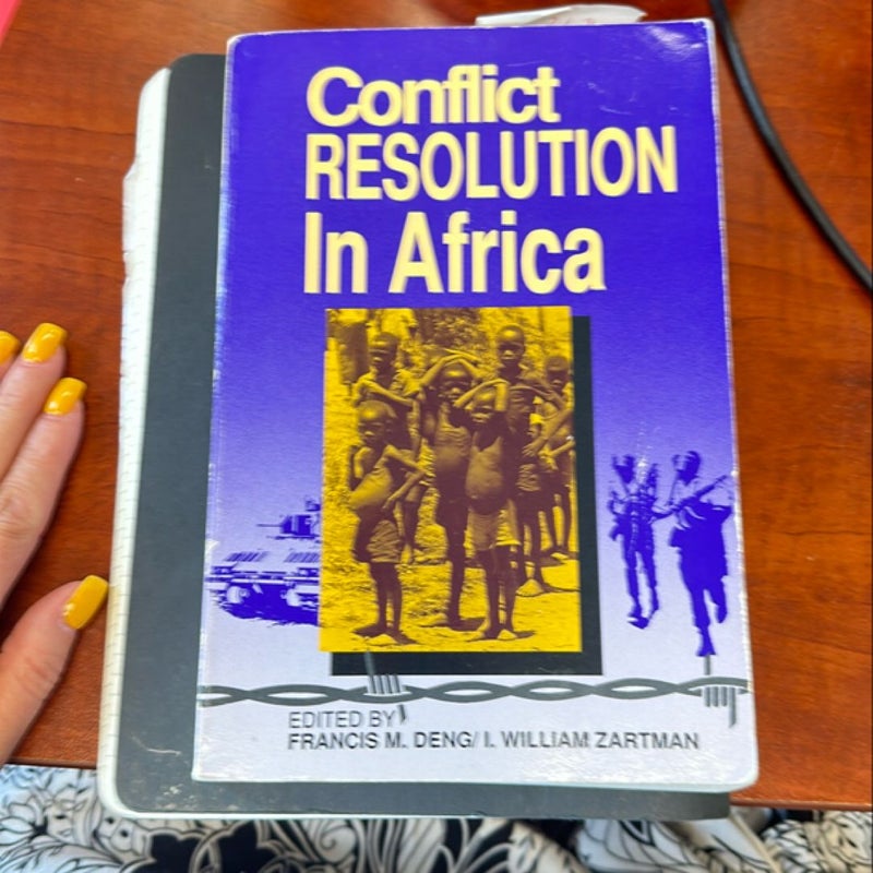 Conflict Resolution in Africa