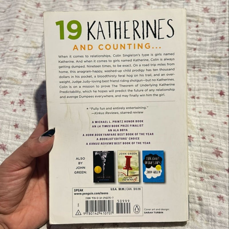 An Abundance of Katherines