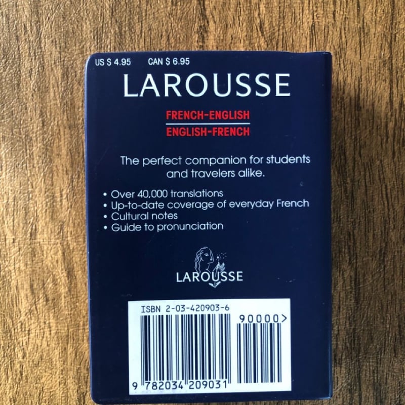 Larousse Mini French-English - English-French Dictionary by Larousse ...