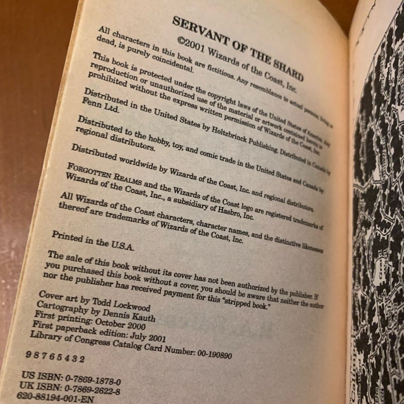 Forgotten Realms: Servant of the Shard, Legend of Drizzt, Sellswords 1