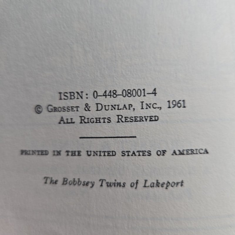 The Bobbsey Twins of Lakeport