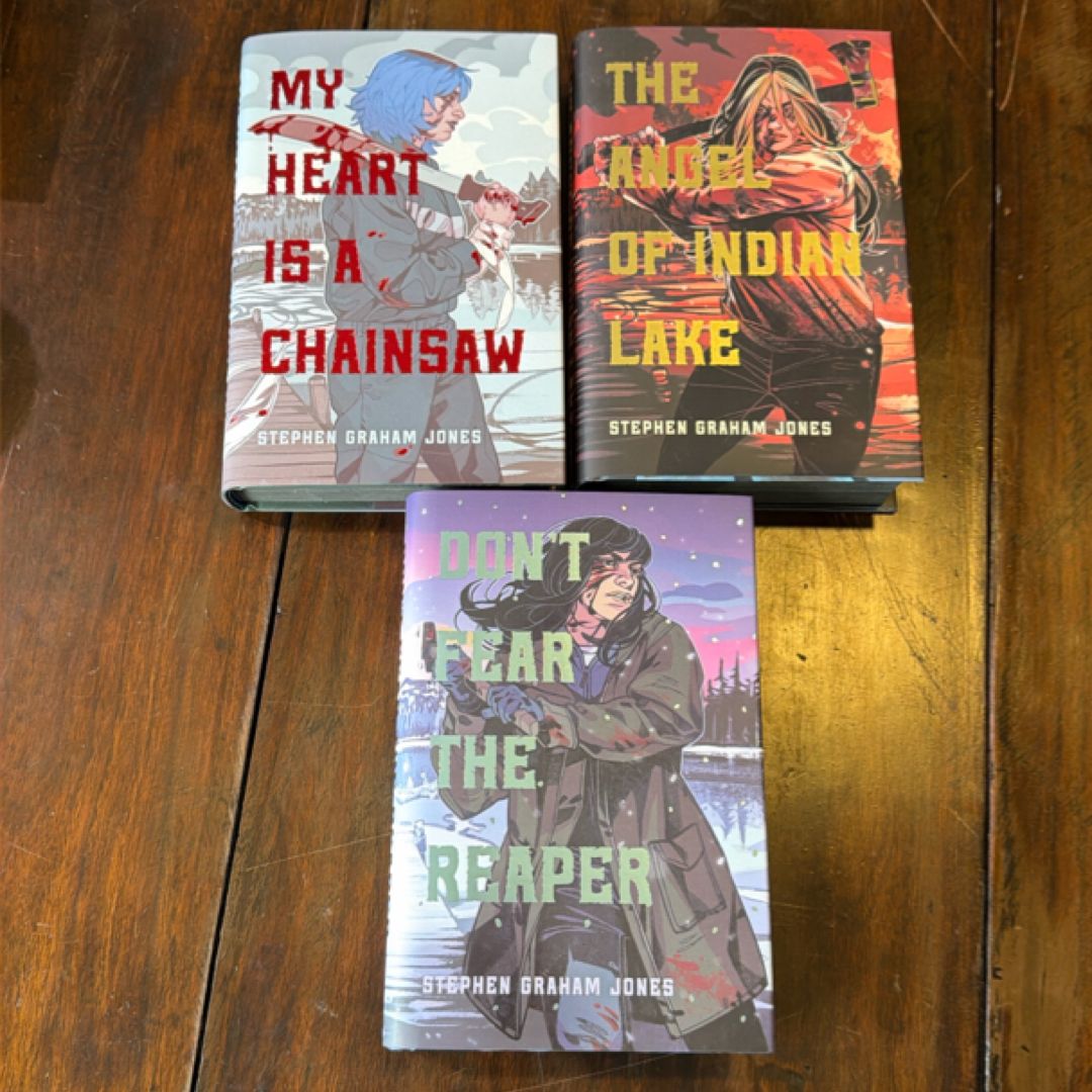 SIGNED My Heart Is a Chainsaw/Don’t Fear the Reaper/Angel of Indian Lake