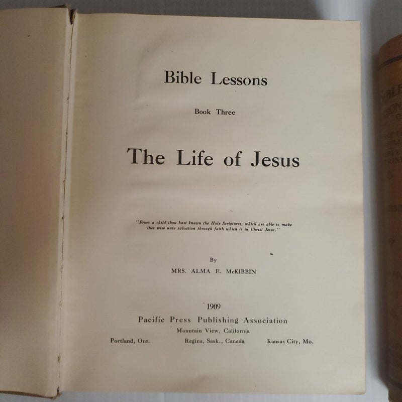 Bible Lessons Book 3 & 4