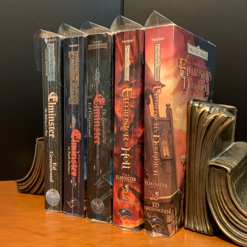 Forgotten Realms: Complete Elminster Series 1-5 Set: The Making of a Mage, Elminster in Myth Drannor, The Temptation of Elminster, Elminster in Hell, Elminster’s Daughter