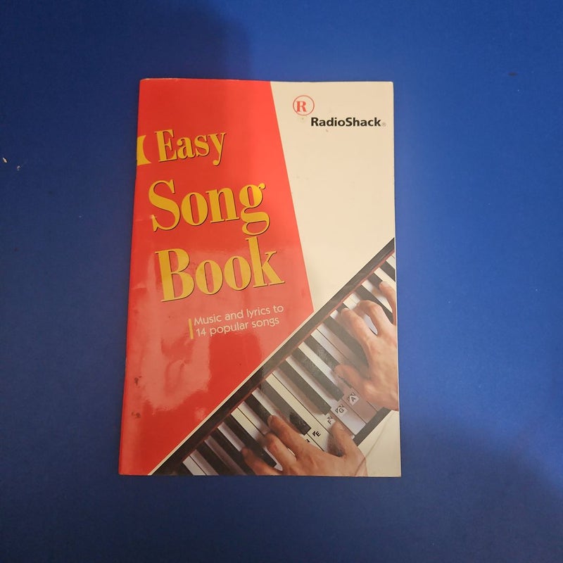RadioShack Easy Song Book