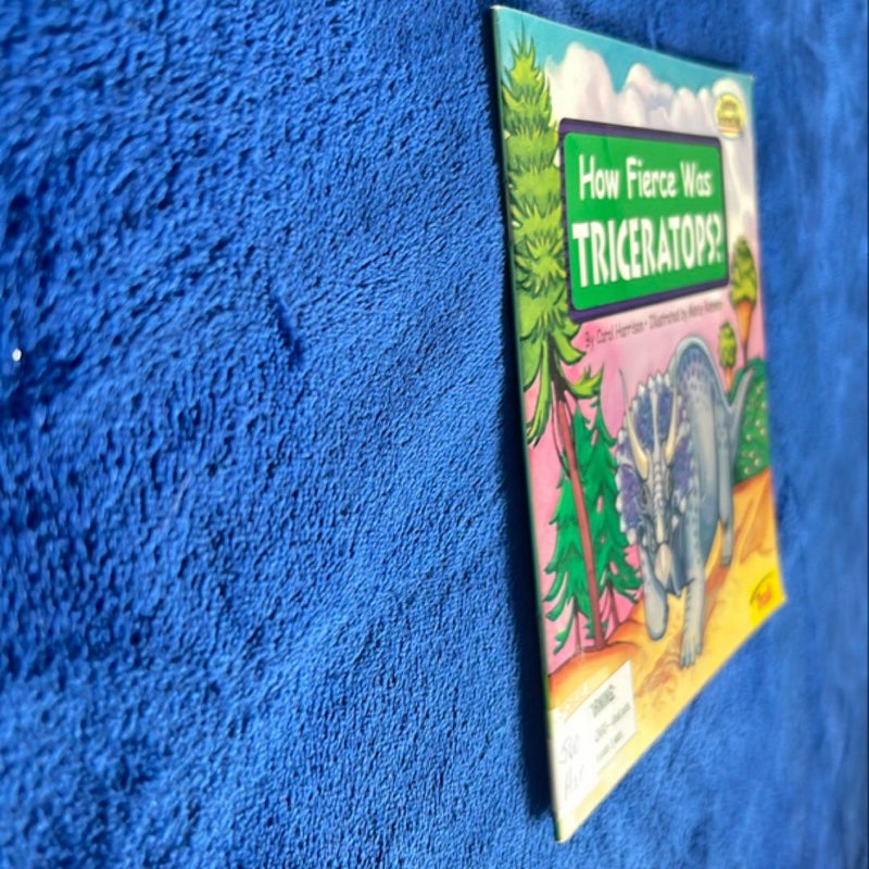 How Fierce was Triceratops?