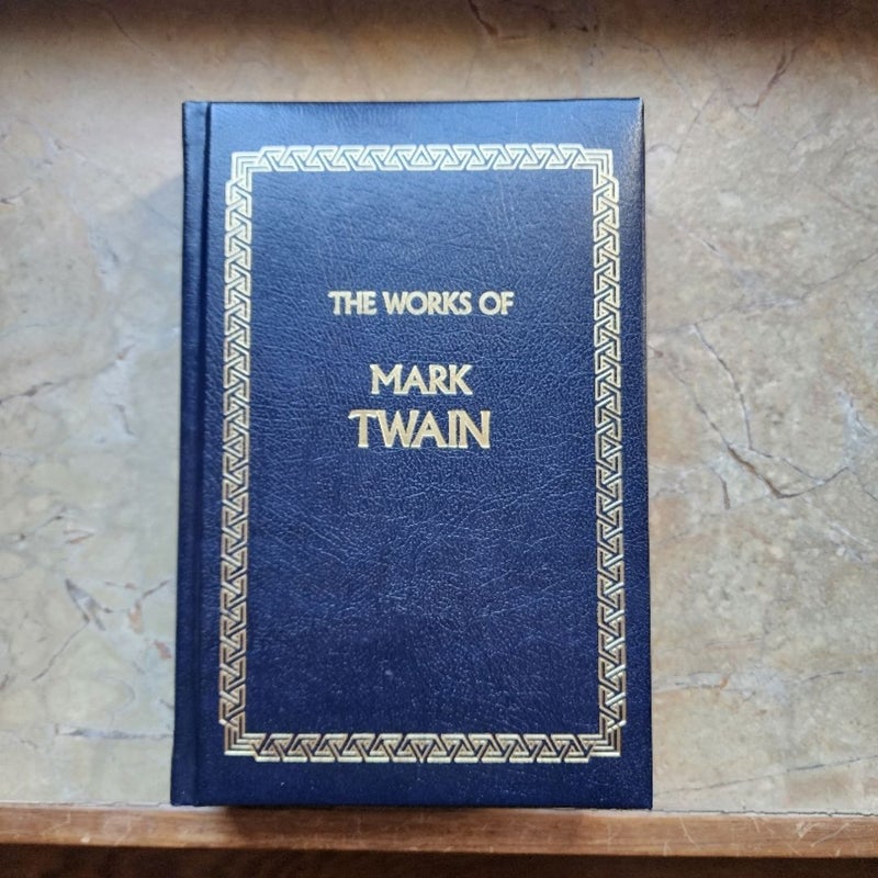 The Works of Mark Twain - 1990 leather bound Longmeadow press