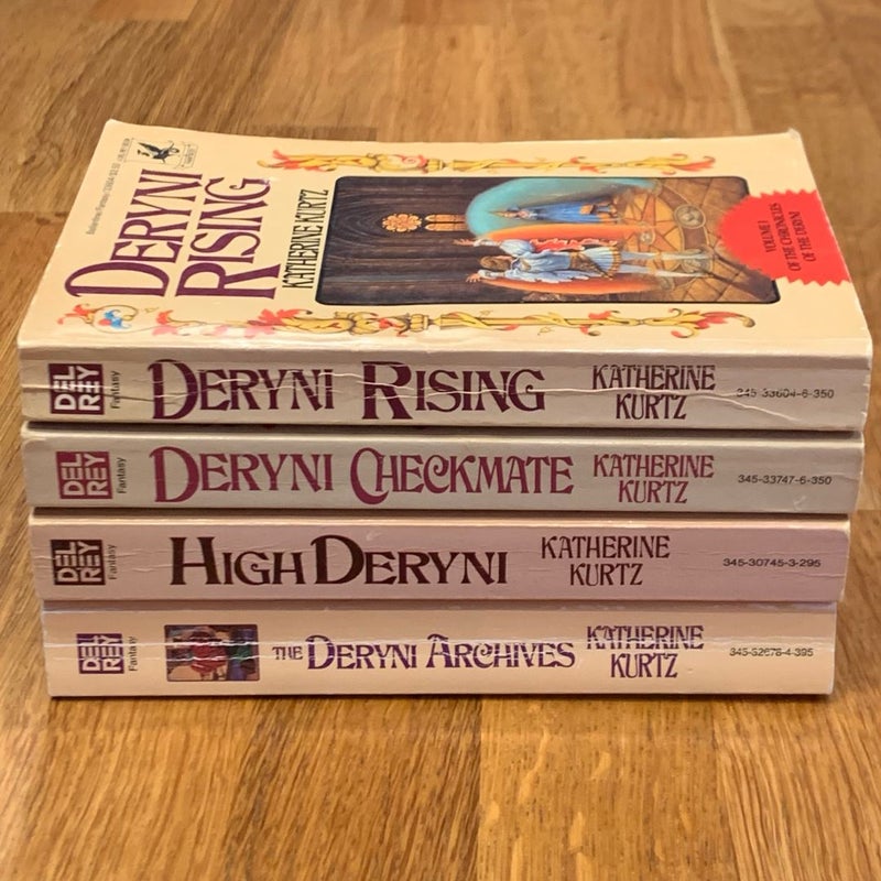 The Chronicles of the Deryni LOT OF 4