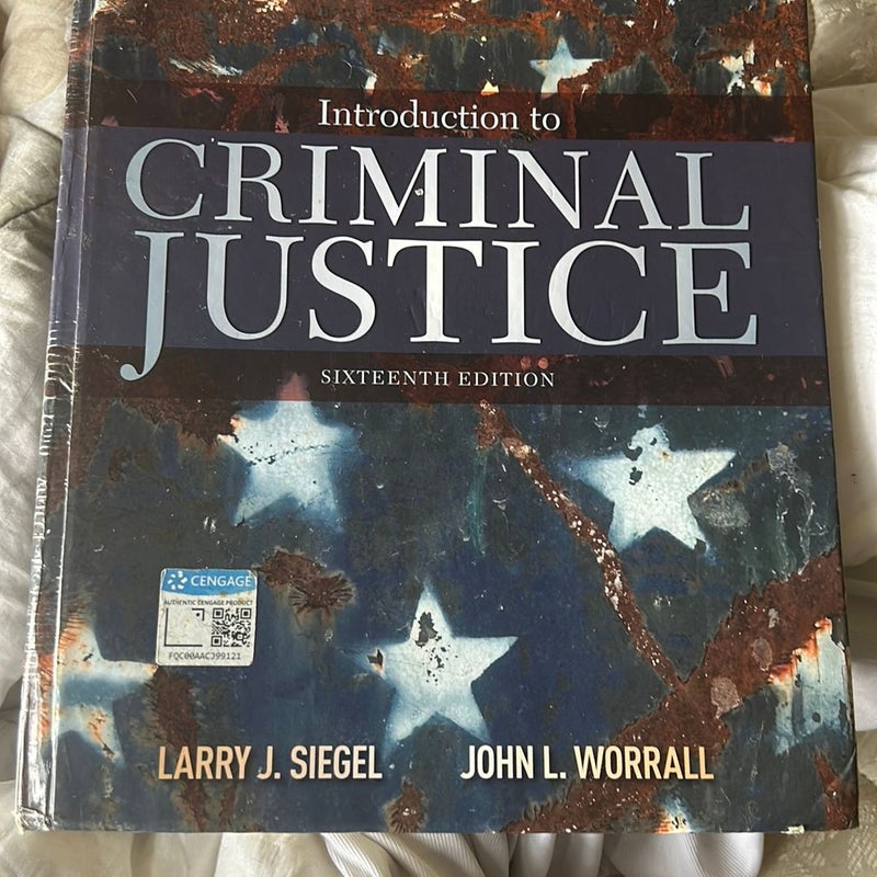 Introduction to criminal justice 17th edition
