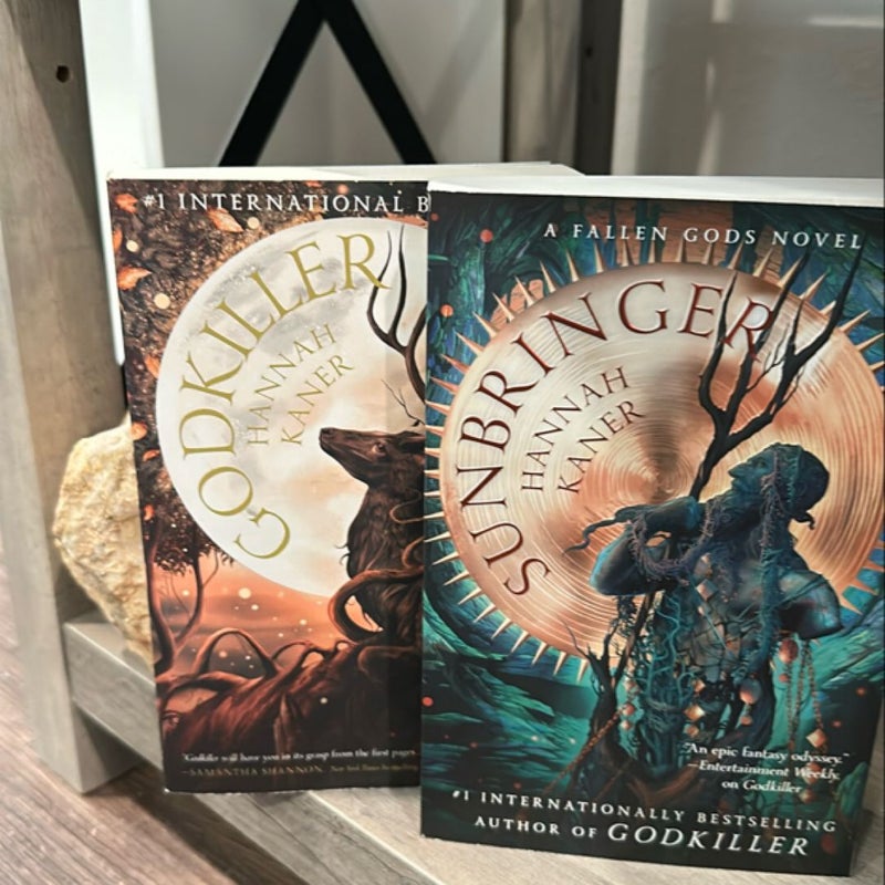 Godkiller and Sunbringer (Fallen Gods Series)