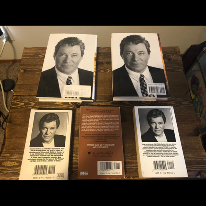 William Shatner book Lot