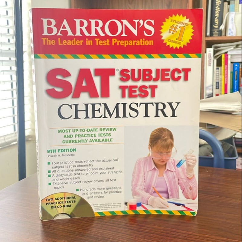 Barron's SAT Subject Test Chemistry with CD-ROM