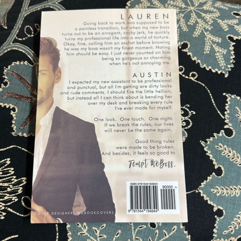 Tempt the Boss (Signed)