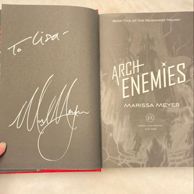 Archenemies (signed first edition) 