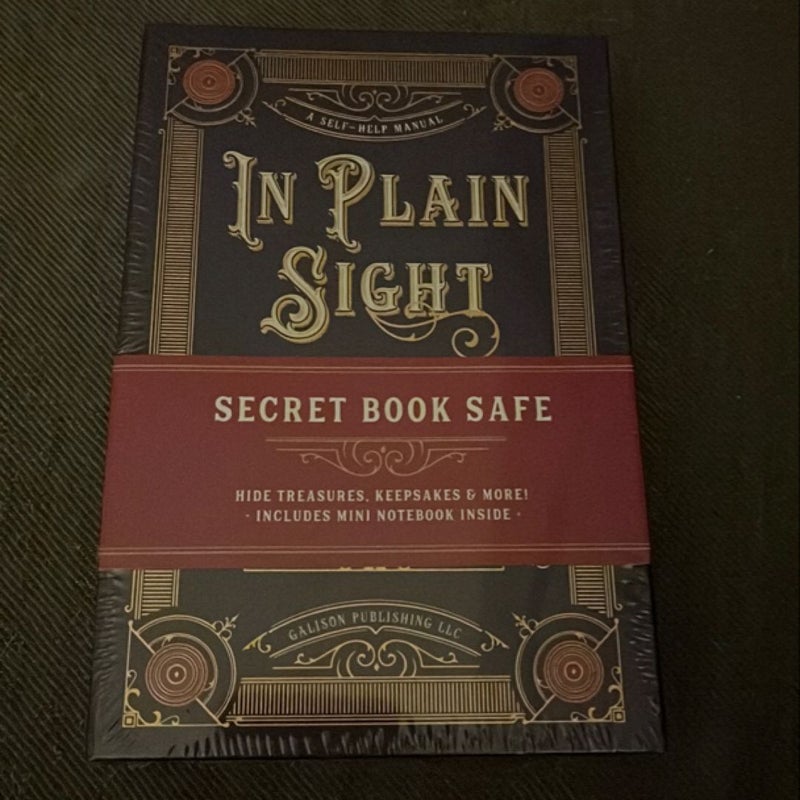 In Plain Sight Secret Book Safe