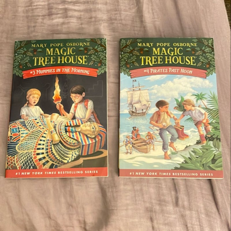 Magic Tree House Books 1-4 Boxed Set