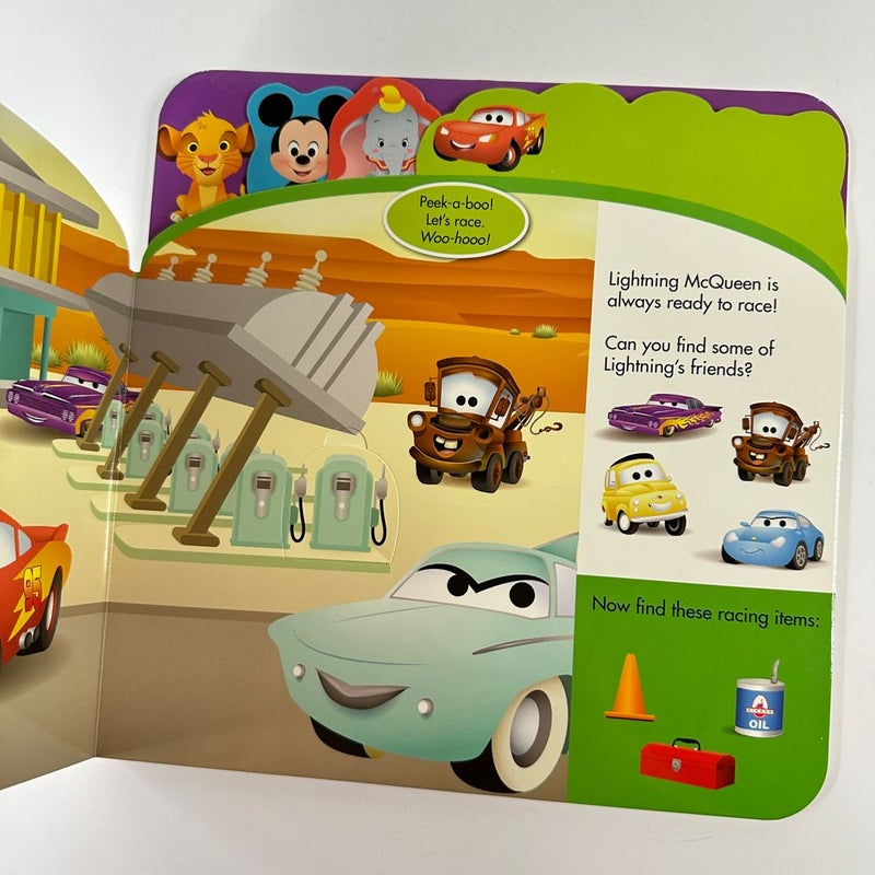 Disney Lift a Flap Look and Find, Tabs (Board Book)