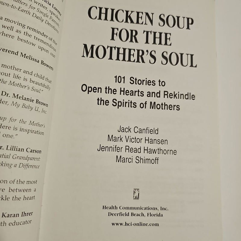 Chicken Soup for the Mother's Soul