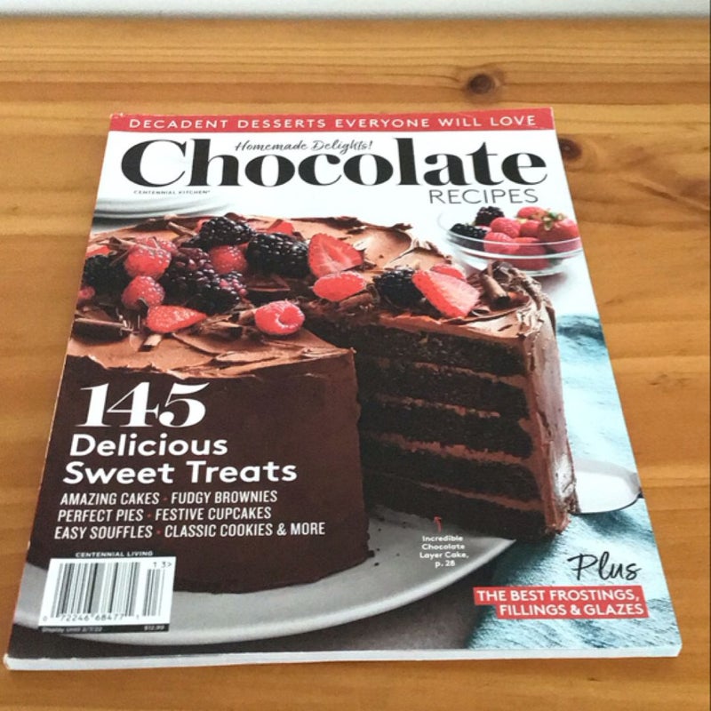 Centennial Kitchen Chocolate Recipes magazine 