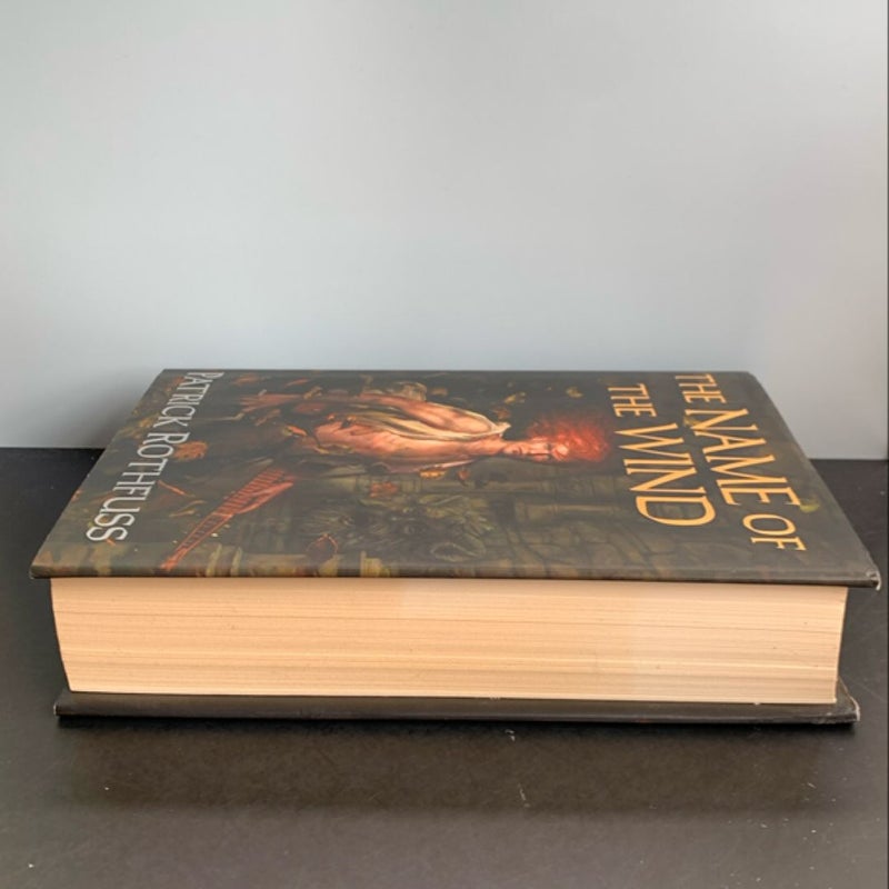 The Name of the Wind (Rare alternate Donato “Fabio” cover design, First Edition, 3rd Printing)
