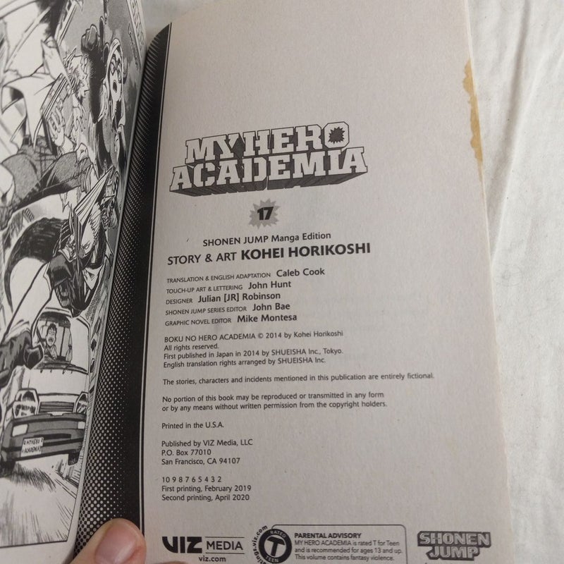My Hero Academia, Vol. 17