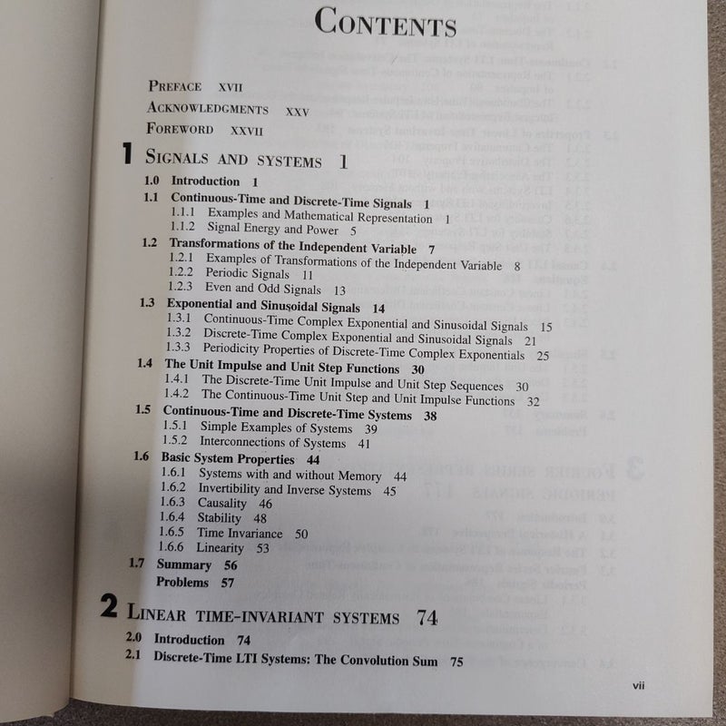 Signals and Systems