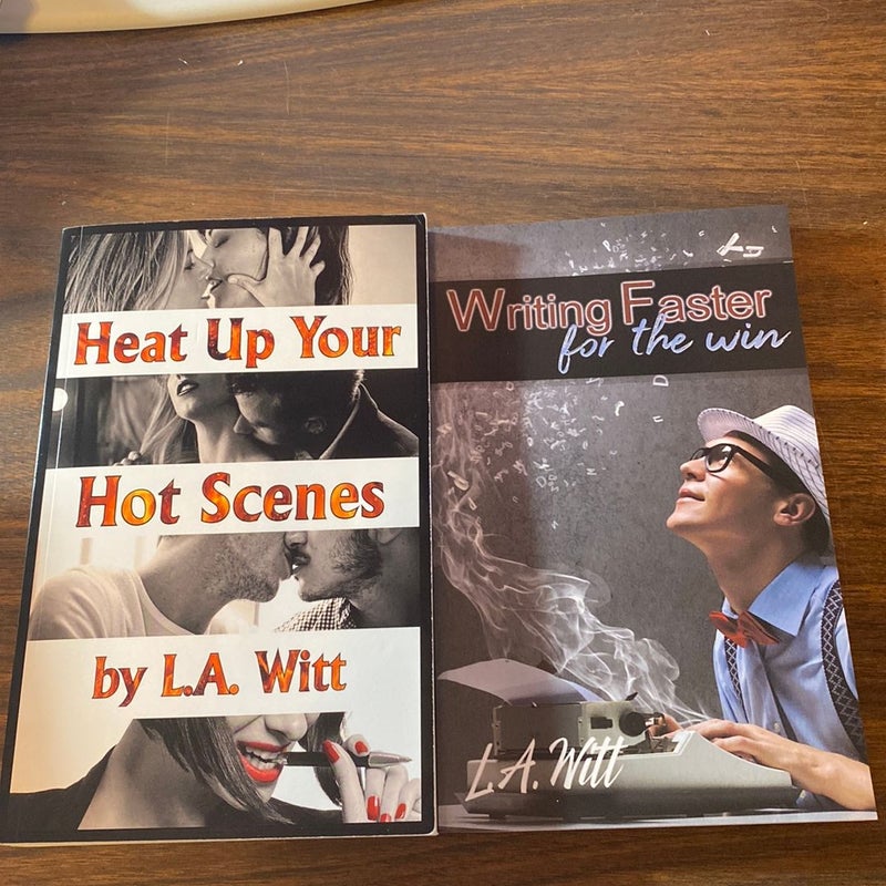 Heat Up Your Hot Scenes & Writing Faster For The Win- Excellent Writing craft books! 