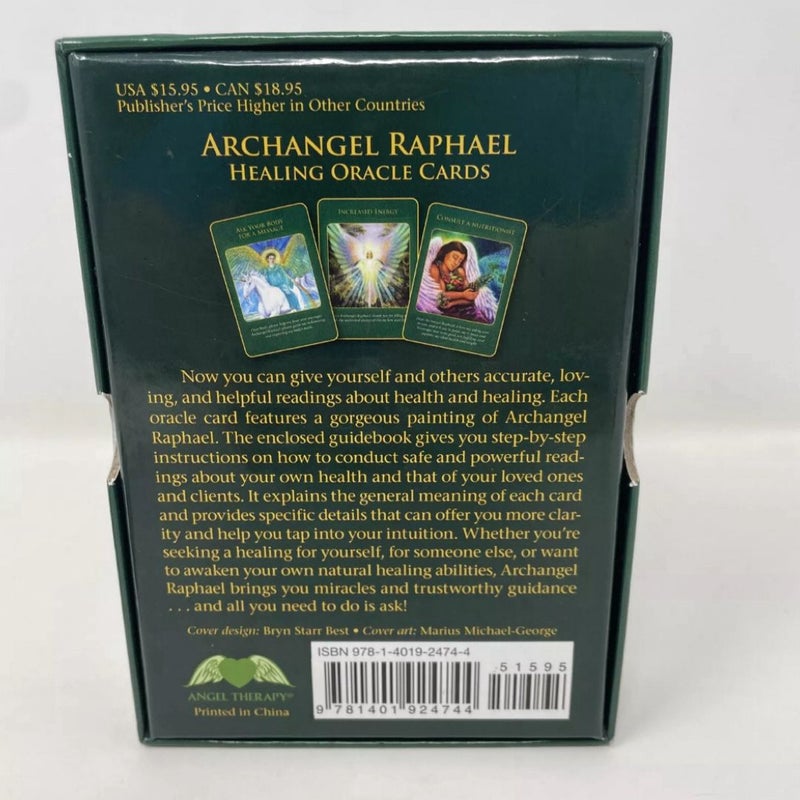 Archangel Raphael Healing Oracle Cards